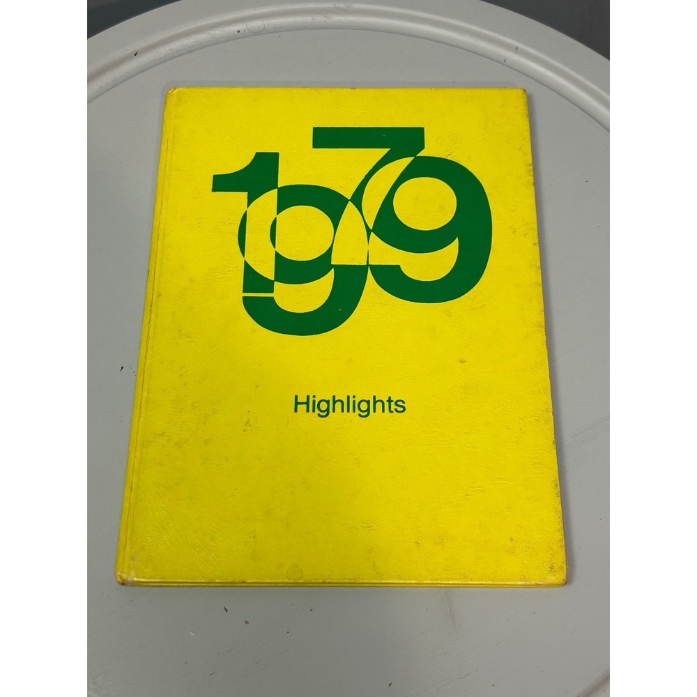 Loganville Primary School Yearbook 1979 Yellow Highlights GA Vintage Hardcover